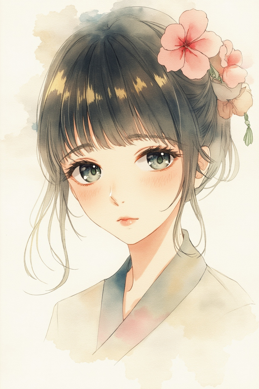 风格混搭 · style-watercolor-13