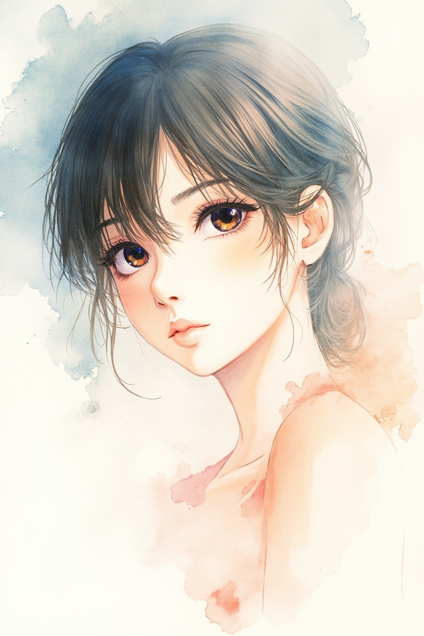 风格混搭 · style-watercolor-15